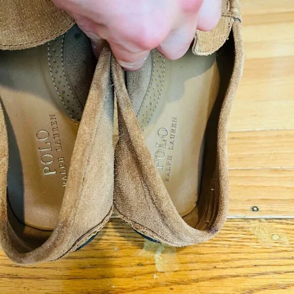 Polo Ralph Lauren Anders Suede Penny Driver Size 10.5 - Picture 13 of 16